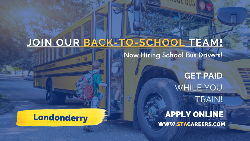 Back to School Bus Drivers Needed Flyer